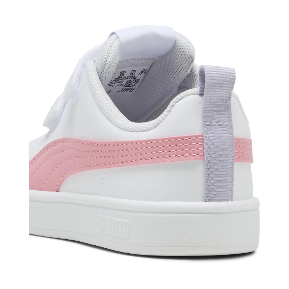 Zapatilla Infantil Niña Puma Puma Rickie Blanco image number 4.0