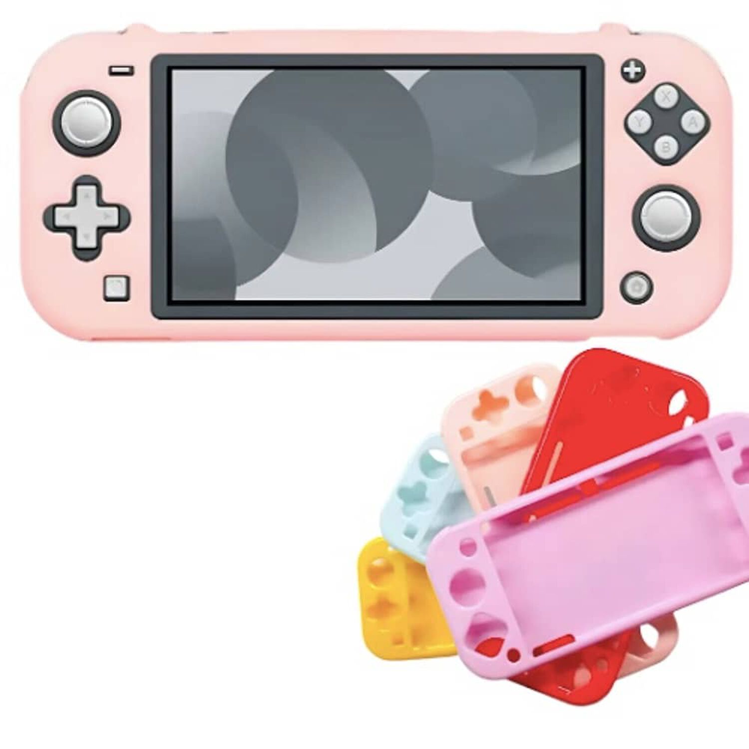 Carcasa Funda Protectora Para Nintendo Switch Lite Premium Rosa image number 0.0