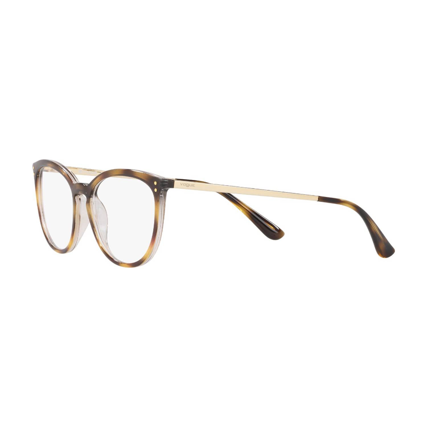 Lentes &Oacute;pticos Top Light Havana/transparent Vogue Eyewear image number 2.0