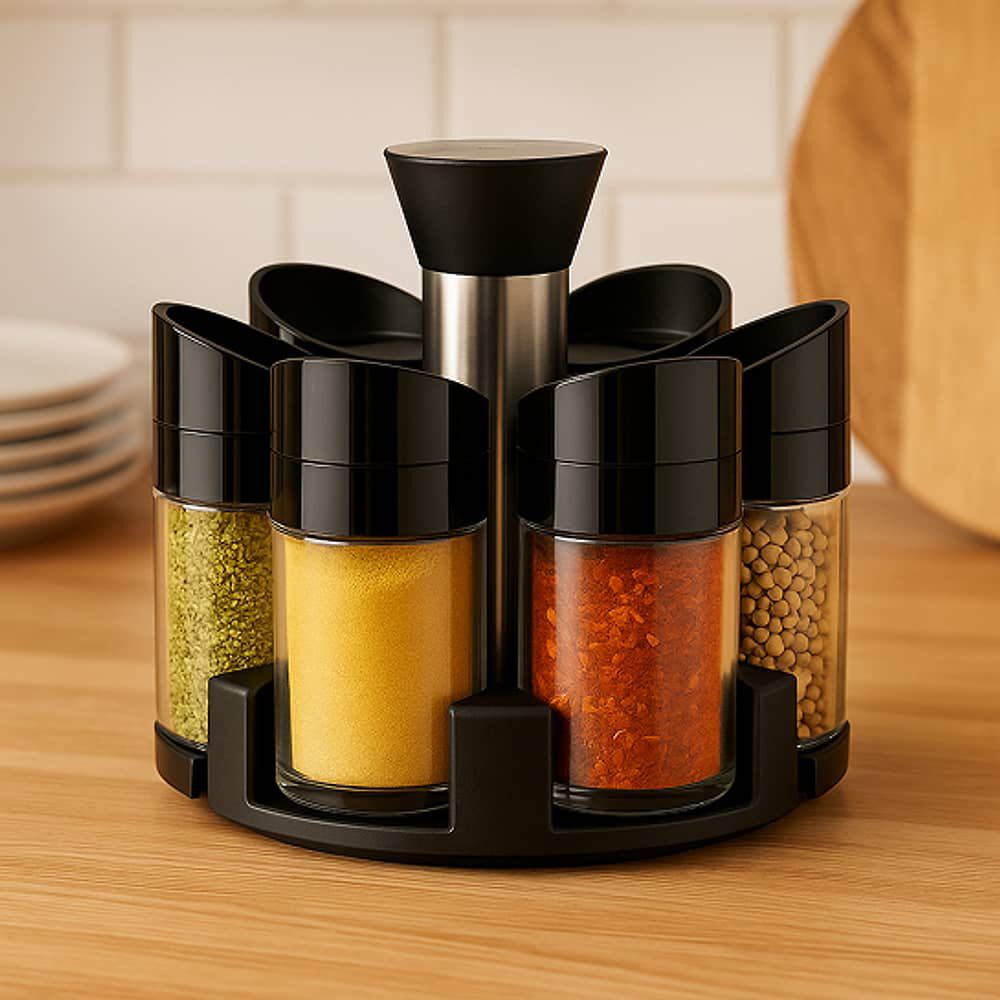 Set De 6 Especiero| Giratorio 360 image number 1.0