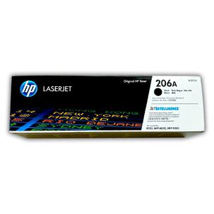 Cartucho Tóner Hp 206a 1350 Páginas Negro Laserjet Original