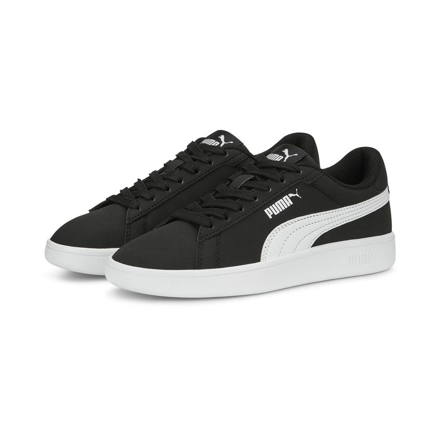 Zapatilla Urbana Mujer Puma Smash 3.0 Buck Jr Negro image number 0.0
