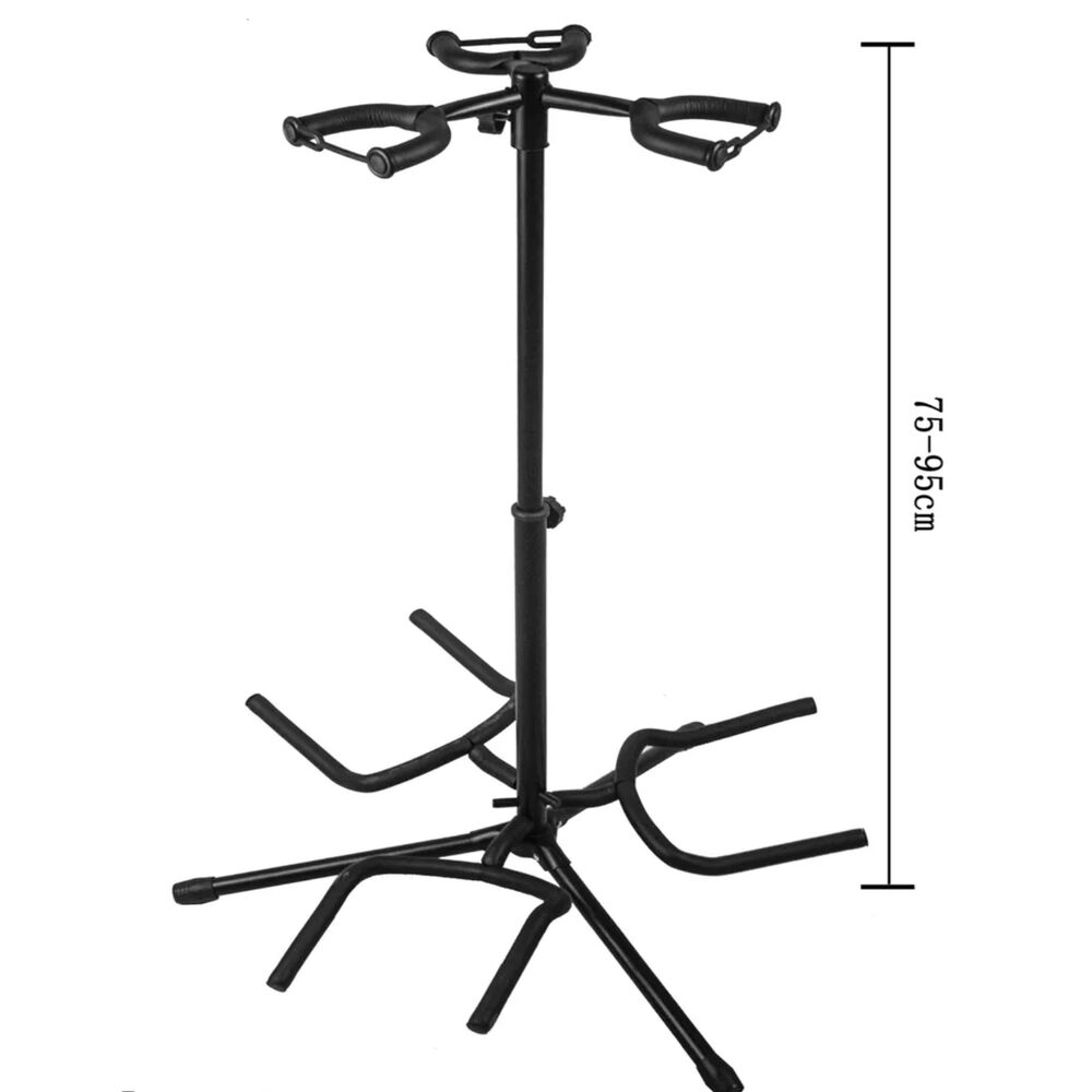 Atril Met&aacute;lico Profesional Para 3 Instrumentos De Cuerda image number 1.0