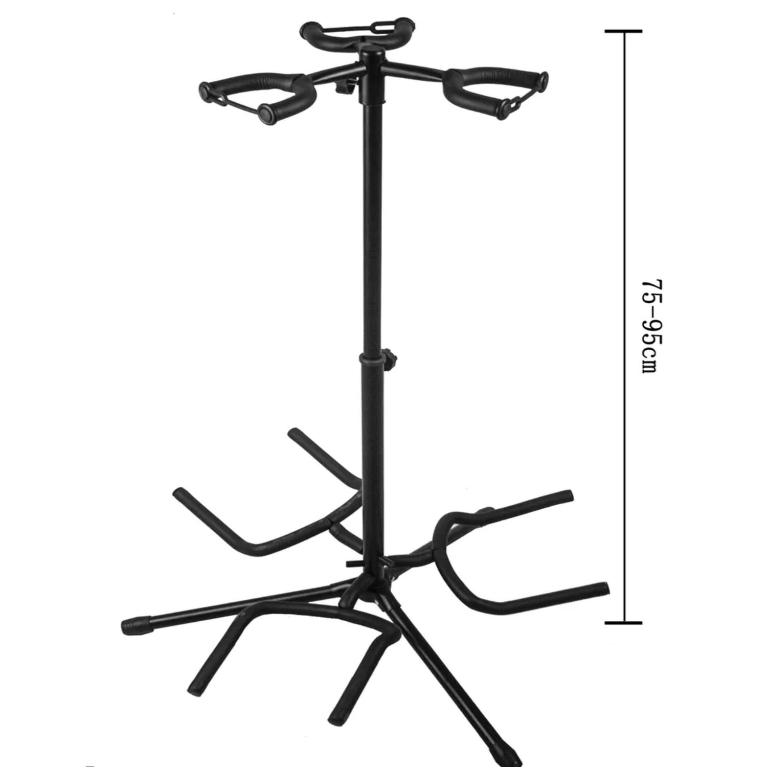 Atril Met&aacute;lico Profesional Para 3 Instrumentos De Cuerda image number 1.0