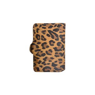 Billetera De Cuero Anticlonaci&oacute;n Animal Print