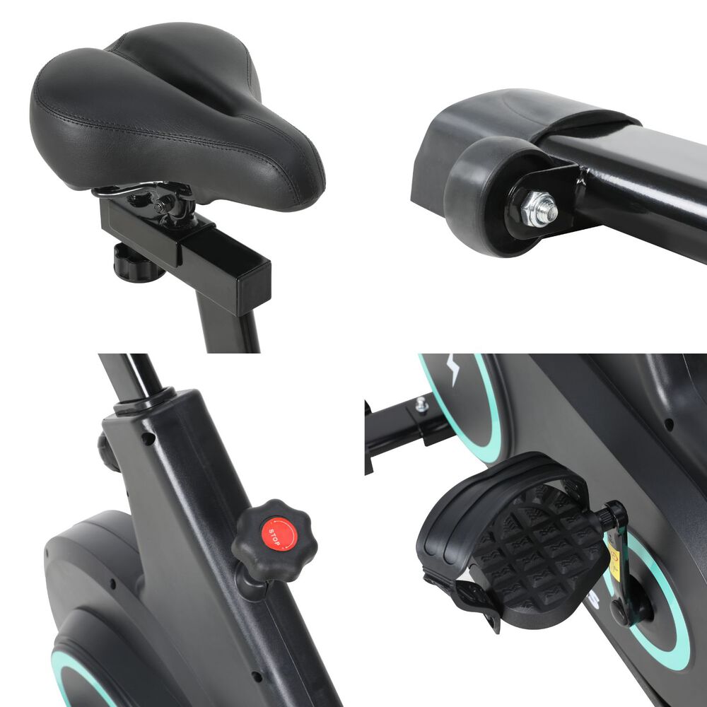 Bicicleta Spinning K300 Pro Con Volante Inercia 6 Kg Rojo image number 4.0