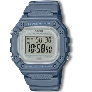 Reloj Casio De Hombre W-218hc-2avdf Celeste