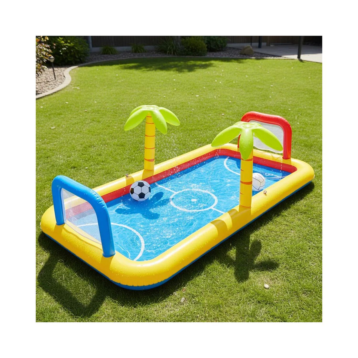 Piscina Centro De Juegos Futbol Voley Multicancha Be Splash image number 1.0