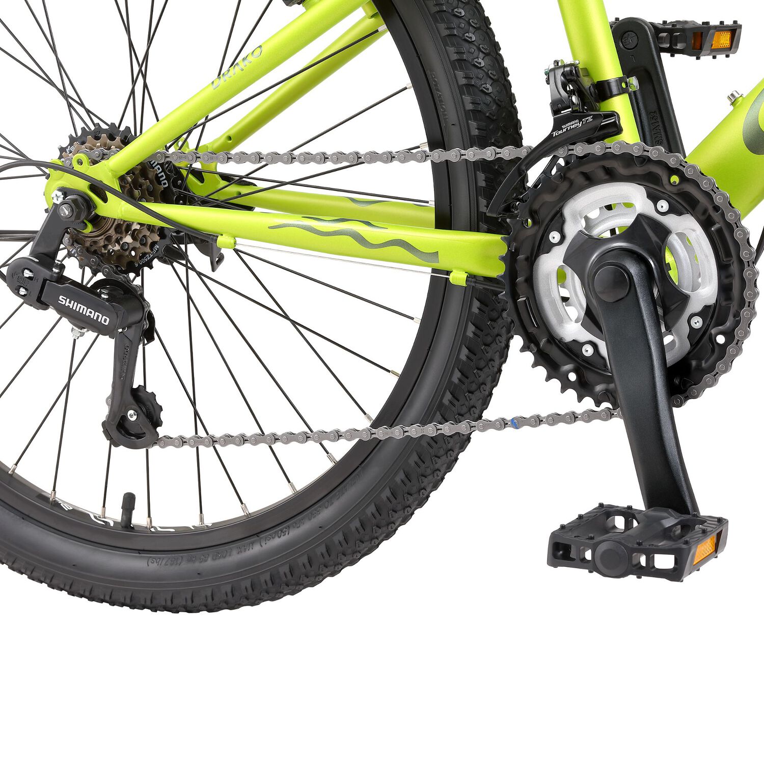 Bicicleta Infantil Mountain Bike Oxford Drako Ni&ntilde;o / Aro 24 image number 4.0