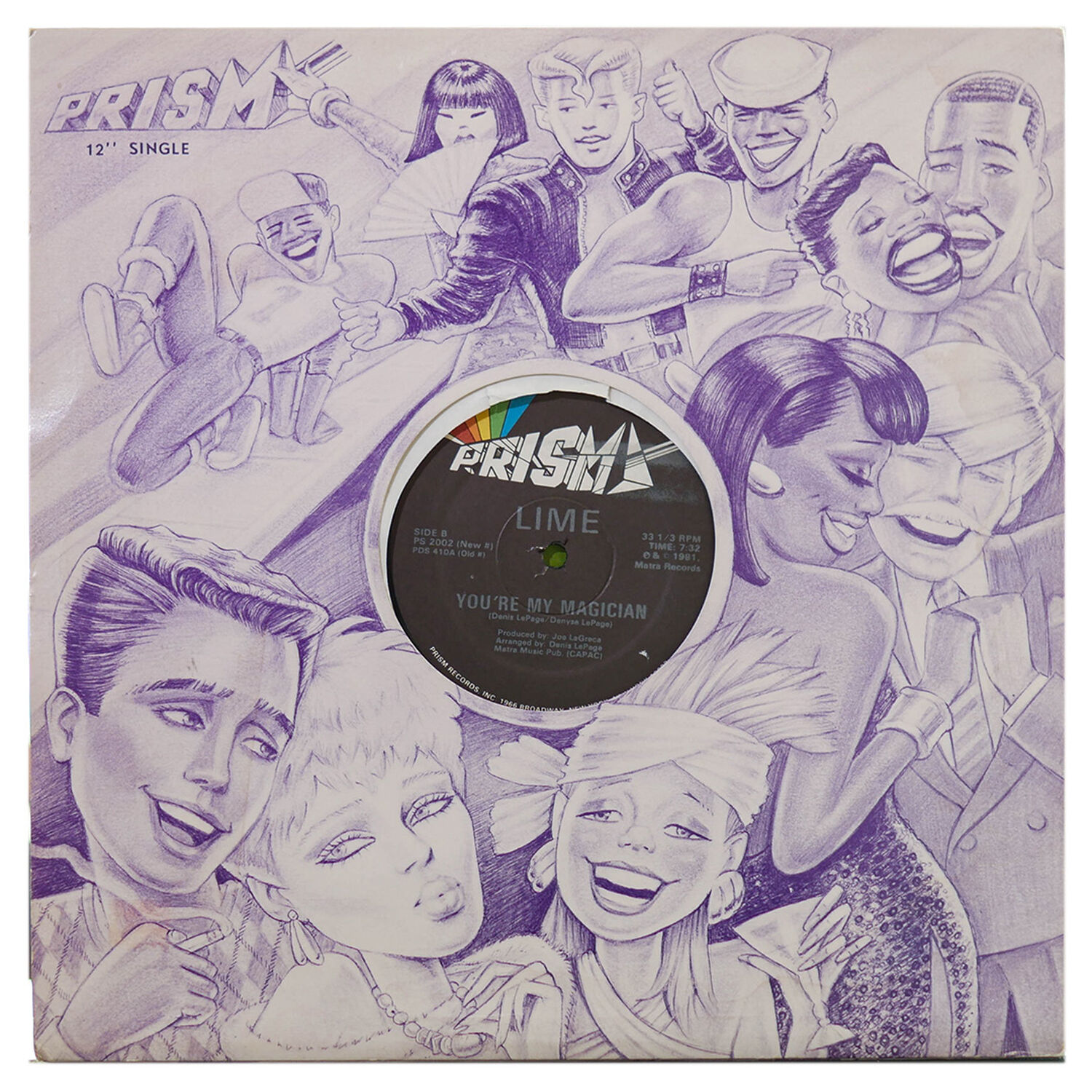 Lime - Babe, We're Gonna Love Tonight | 12" Maxi Single Usado image number 1.0