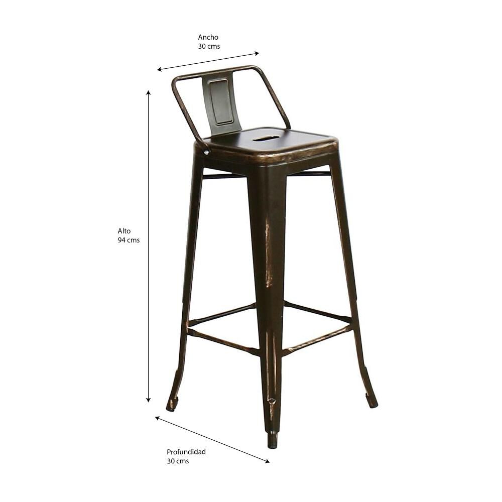 Pack 2 Sillas Idetex High Vintage image number 5.0