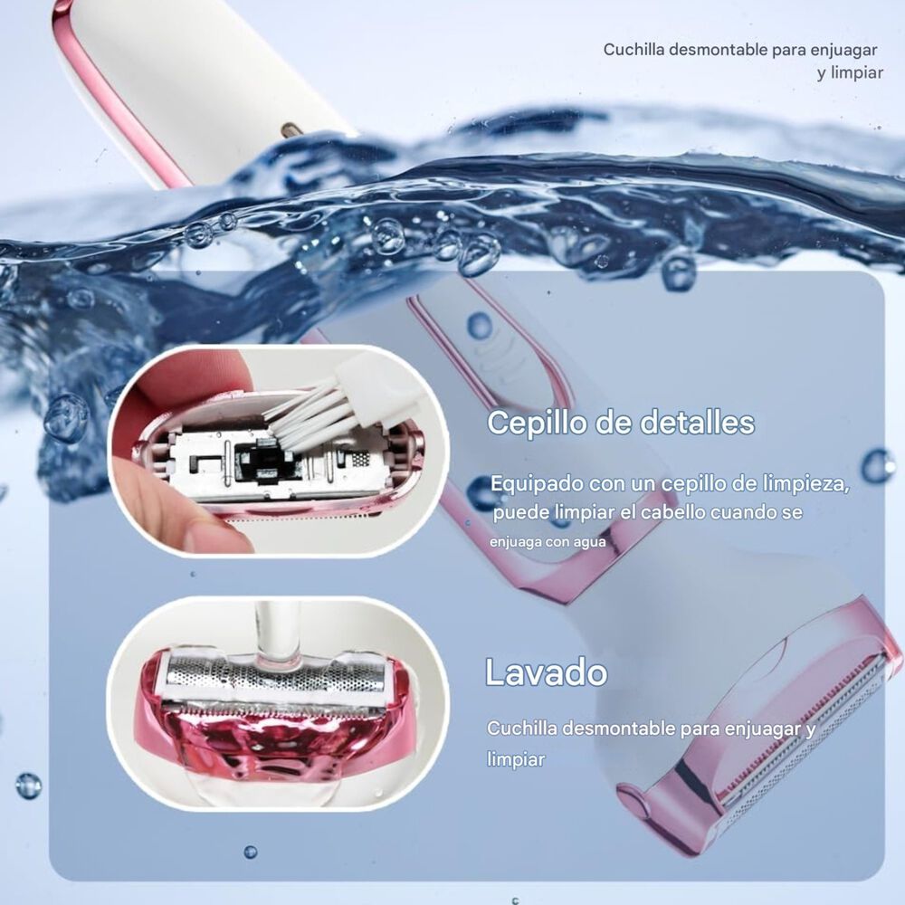 Recortadora 4 En 1 Recargable &ndash; Bikini, Nariz Y Cejas image number 5.0