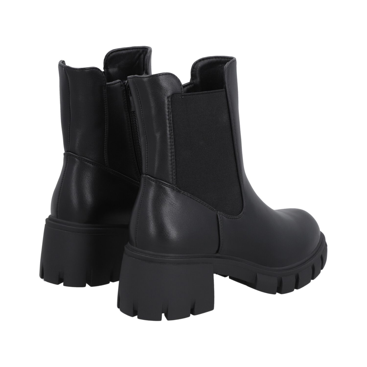Botin Mujer Negro Plataforma Street Police image number 3.0