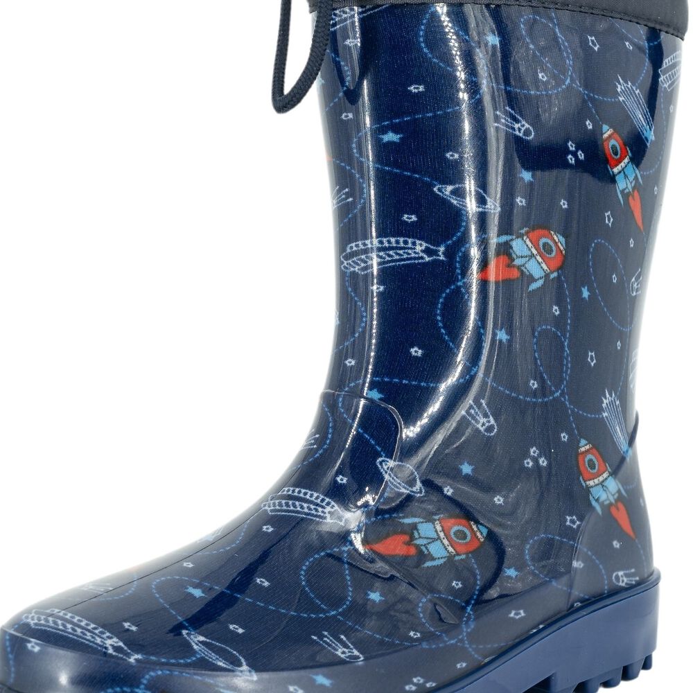 Bota De Agua Con Polar Zamio Azul Bamboo image number 3.0