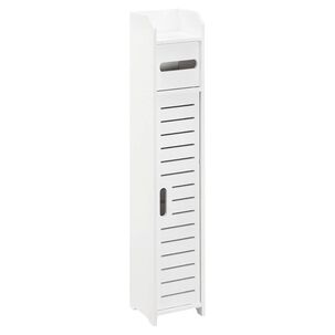 Estante Organizador De Baño Color Blanco 80x15x15cm