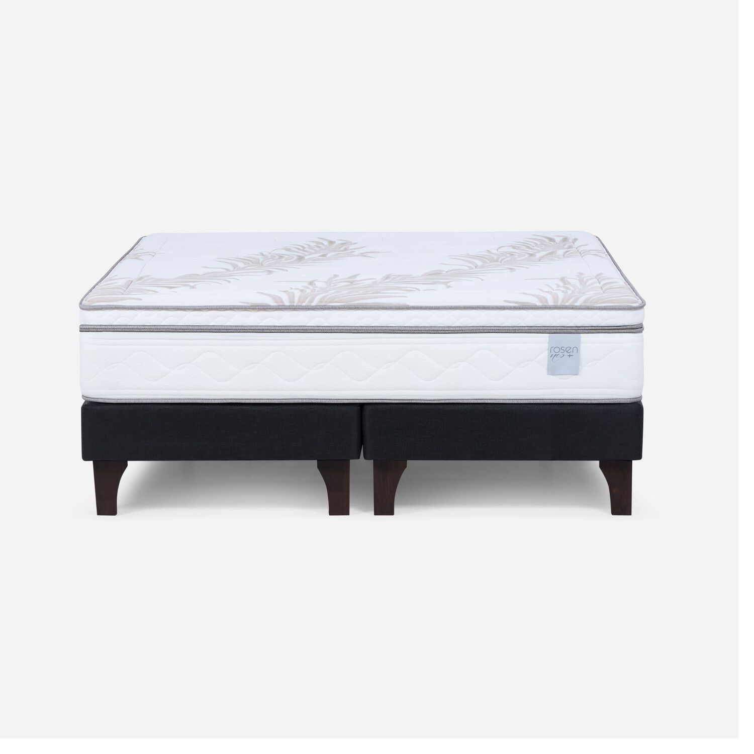 Cama Europea Rosen Neo Plus / 2 Plazas / Base Normal image number 0.0