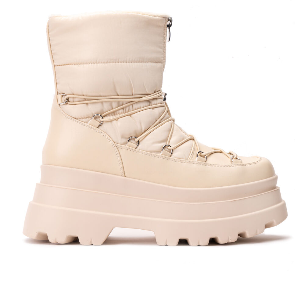 Bota Mujer Beige Saril Chinitown image number 0.0