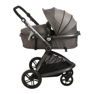Coche Cuna Travel System Bebesit Quantum Gris