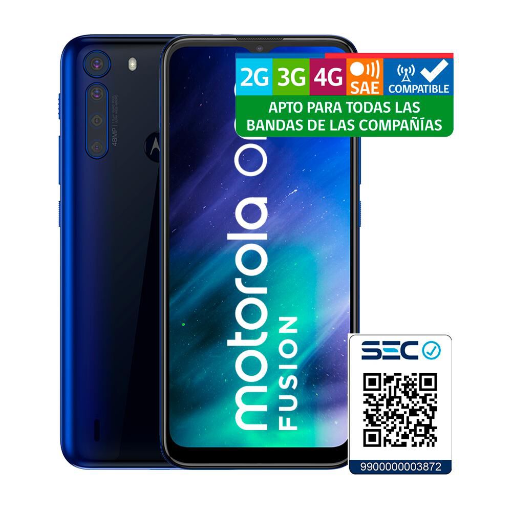 Smartphone Motorola One Fusion Azul / 128 Gb / Liberado image number 8.0