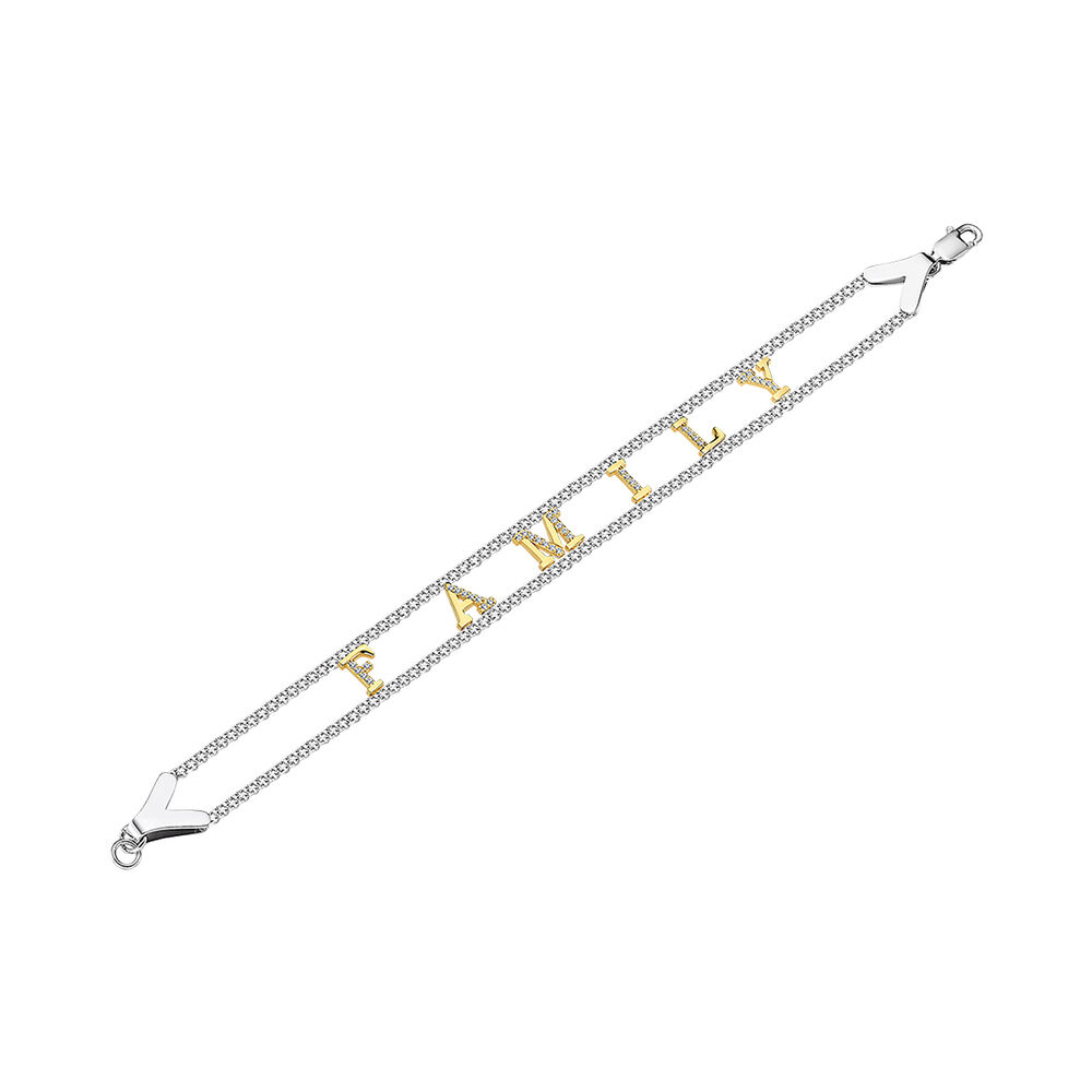 Pulsera Lp3505-2/1 Lotus Silver Mujer Teddy image number 0.0