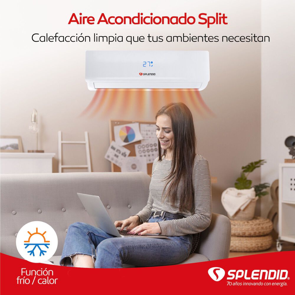 Aire Acondicionado 9000 Btu Inverter Splendid image number 4.0