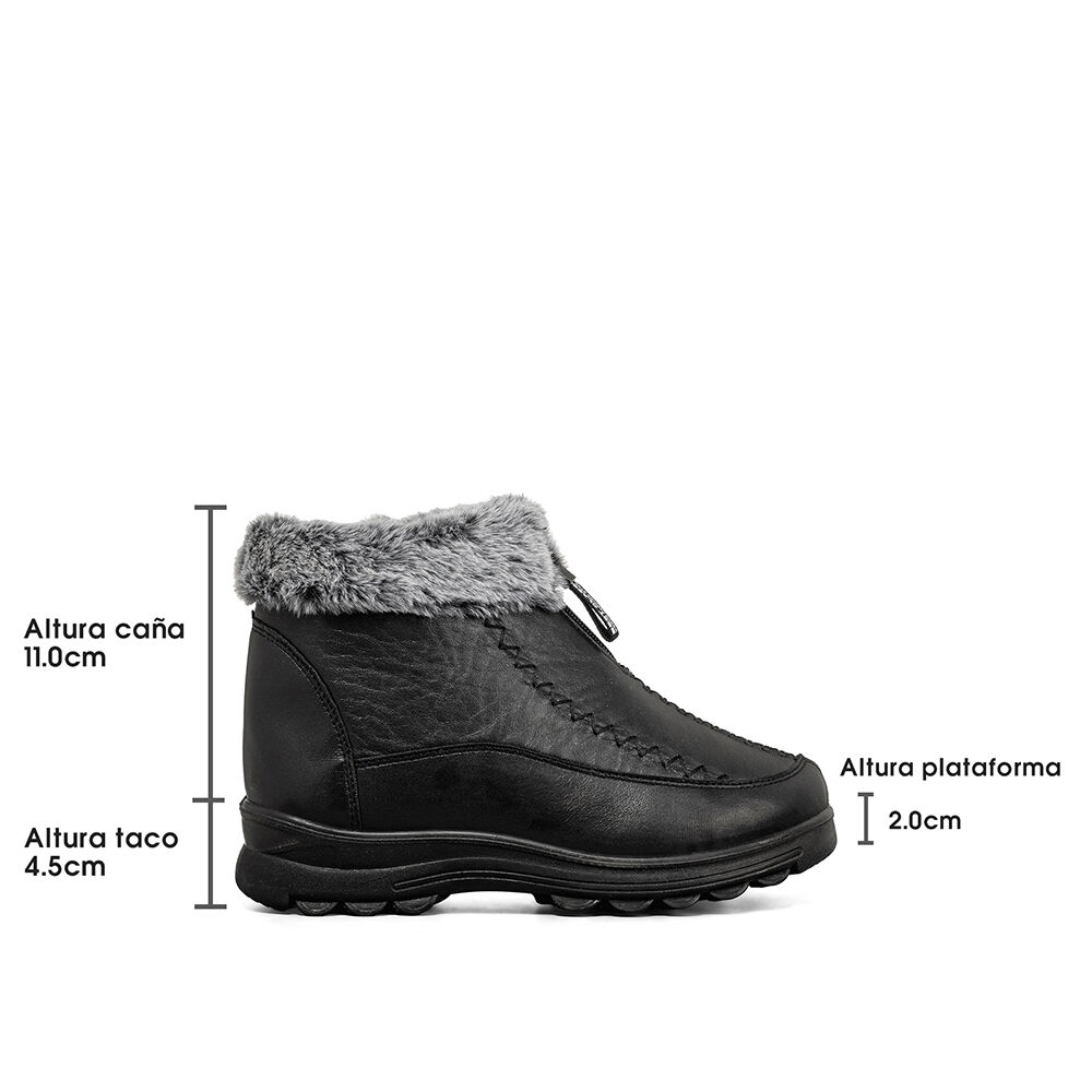 Botin Mujer Casusl De Nieve Térmico Eco Cuero Weide Tfa305 image number 6.0
