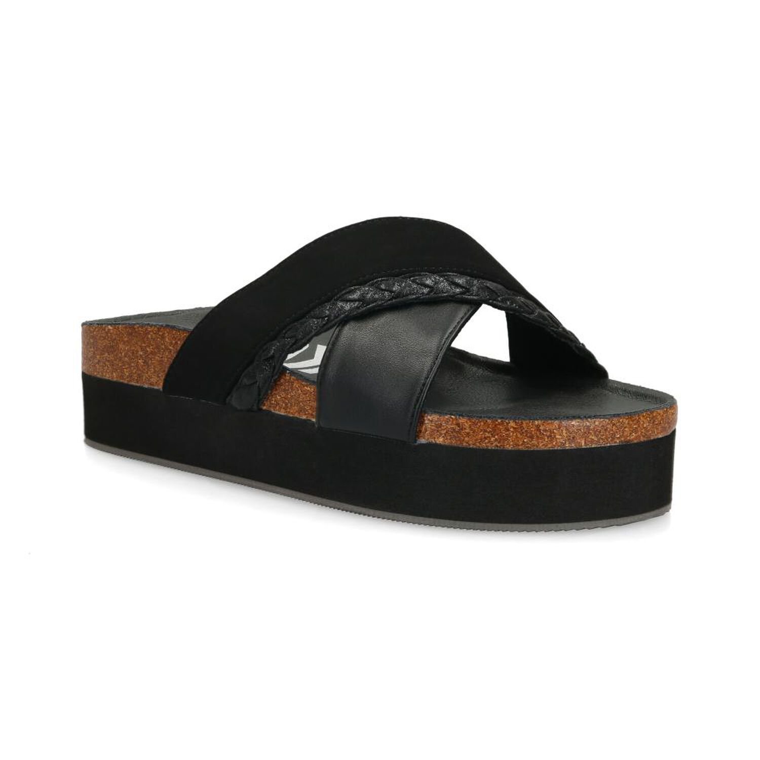 Sandalia Mujer Rolly Go Black image number 0.0