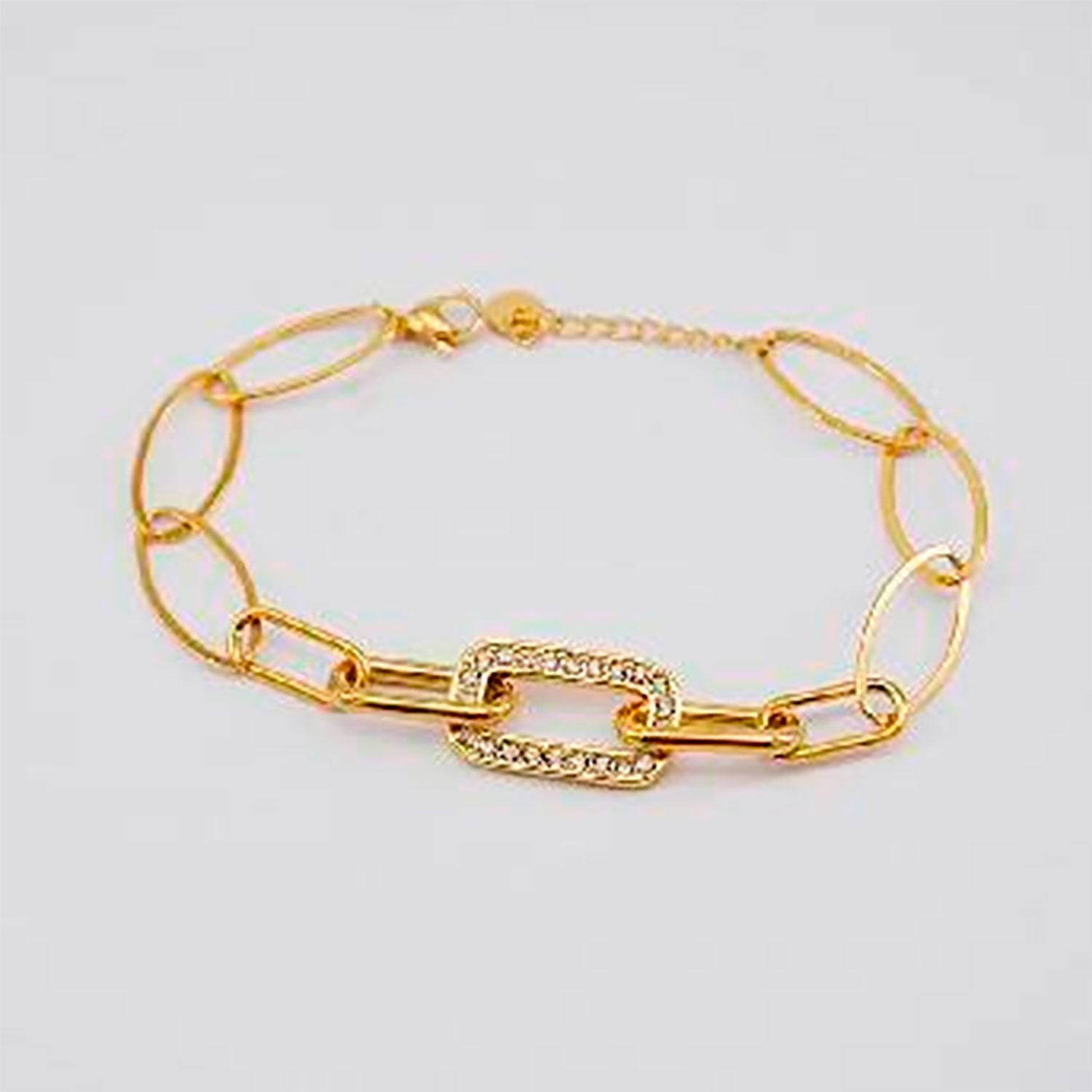 Pulsera 19v69 Dorado Mujer Stb034 image number 0.0