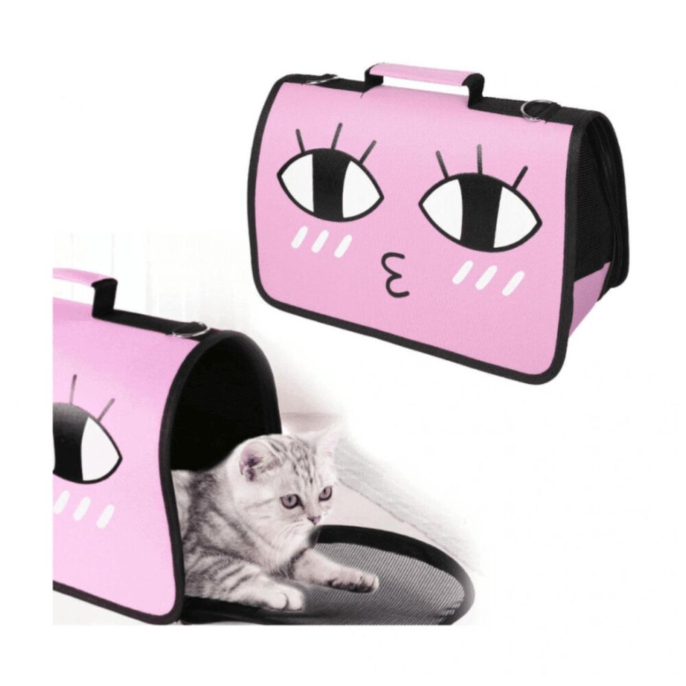Bolso Transportador De Mascotas Mediano Perro O Gato Viajes image number 2.0