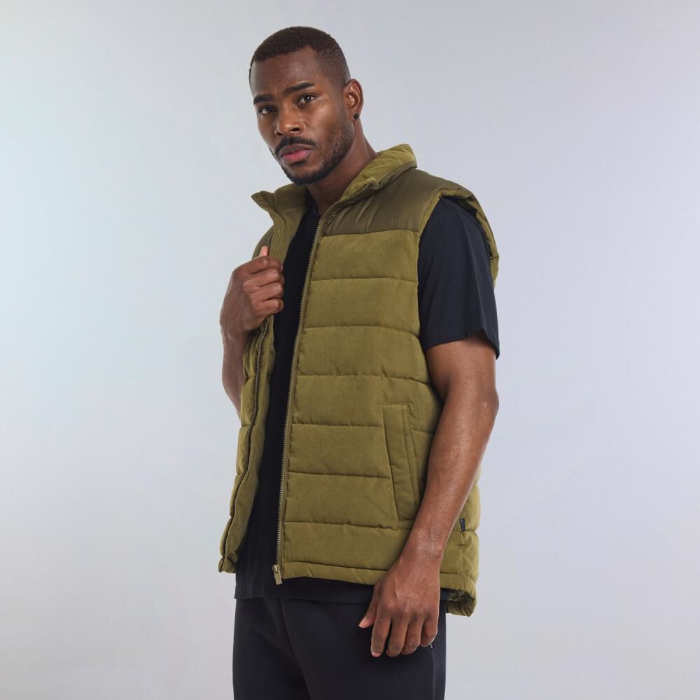 Parka Deportiva Sin Mangas Cuello Alto Hombre Wetland image number 2.0