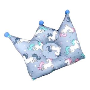 Almohada Corona Coj&iacute;n Bebe Reposa Cabeza Plana Ergon&oacute;mico