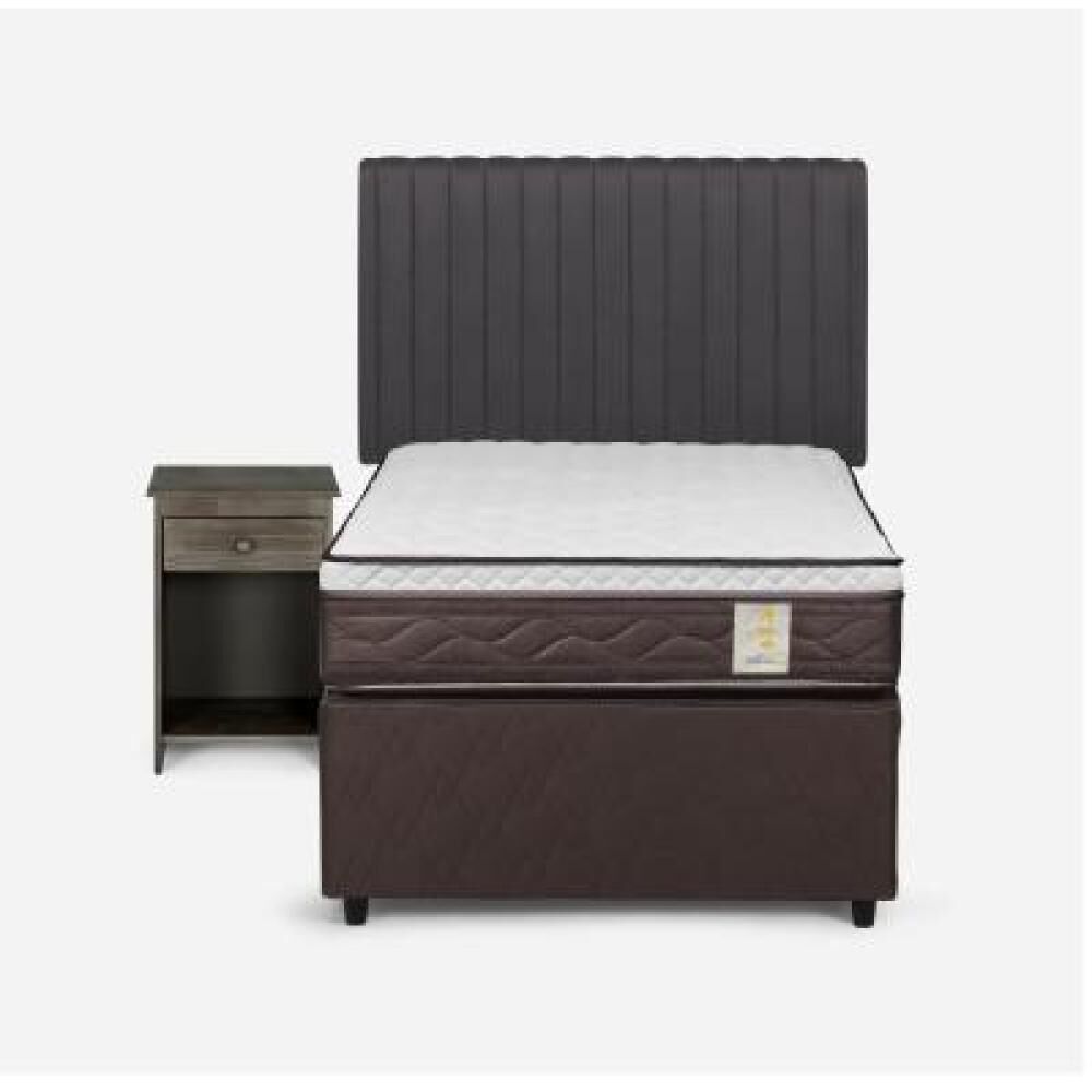 Cama Nido Rosen Ns4 / 1.5 Plazas / Base Normal + Set De Maderas image number 5.0