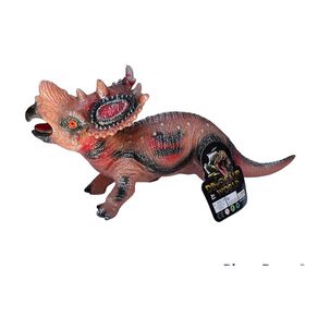 Juguete Jurasico Dinosaurio Triceratops Con Sonido