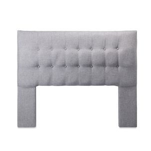 Respaldo Sevilla Con Patas Tela King Gris