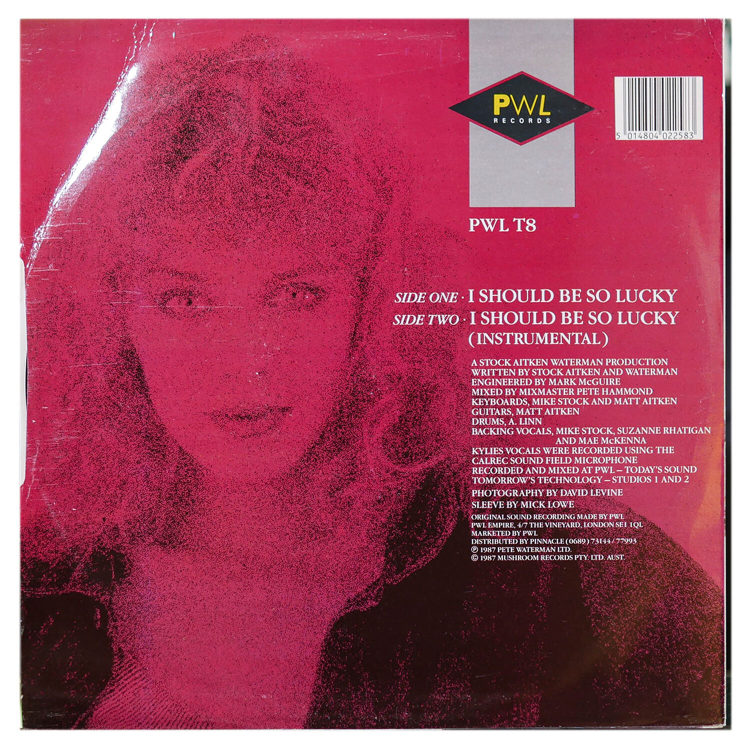 Kylie Minogue - I Should Be So Lucky | 12" Maxi Single Usado image number 1.0