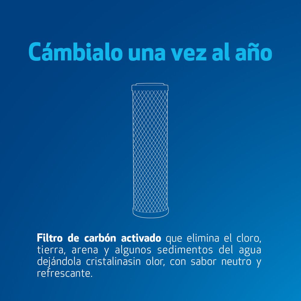 Repuesto Filtro Carb&oacute;n Activado Para Filtro Triple Splendid image number 4.0