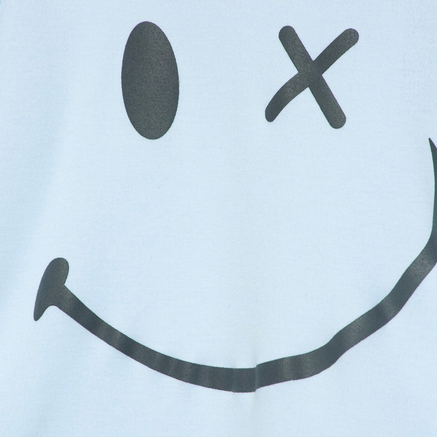 Polera Celeste Smile Adulto Algod&oacute;n Peruano image number 2.0