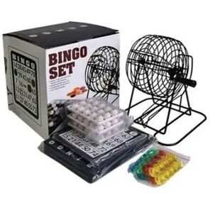Bingo Completo Incluye Tombola Fichas Pelotas Juego