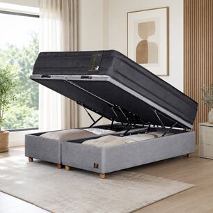 Cama Ba&uacute;l Mons Sauvage / 2 Plazas / Base Dividida