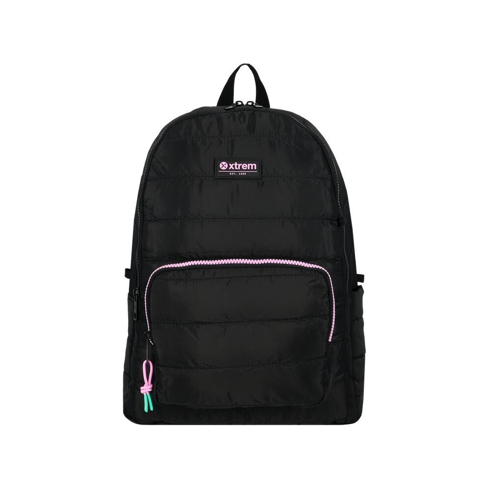 Mochila Notebook Xtrem Hamilton 6xt Negro/lila 14" image number 0.0