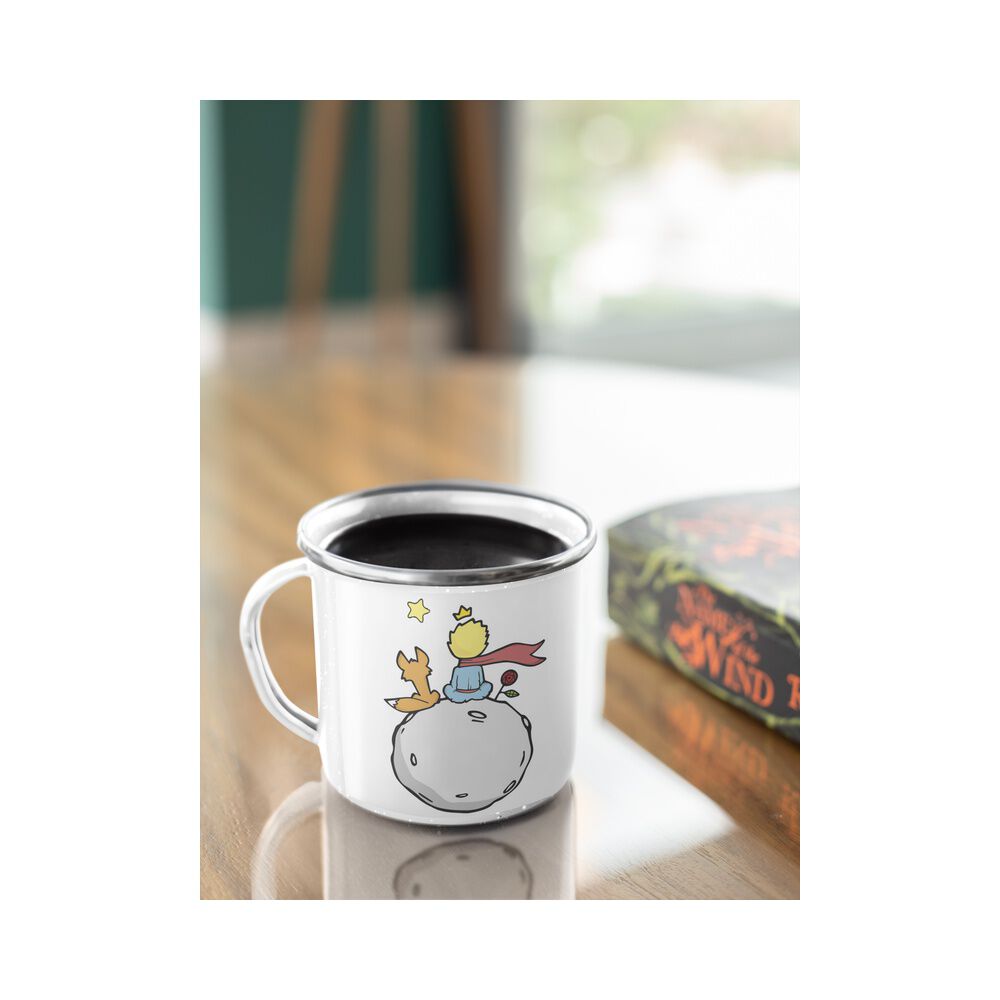 Taza Enlozada Lechera El Principito Olvidar A Un Amigo Zorro image number 3.0