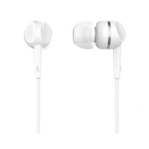 Audifonos Manos Libres Jack 3.5 Blanco Earbuds 105