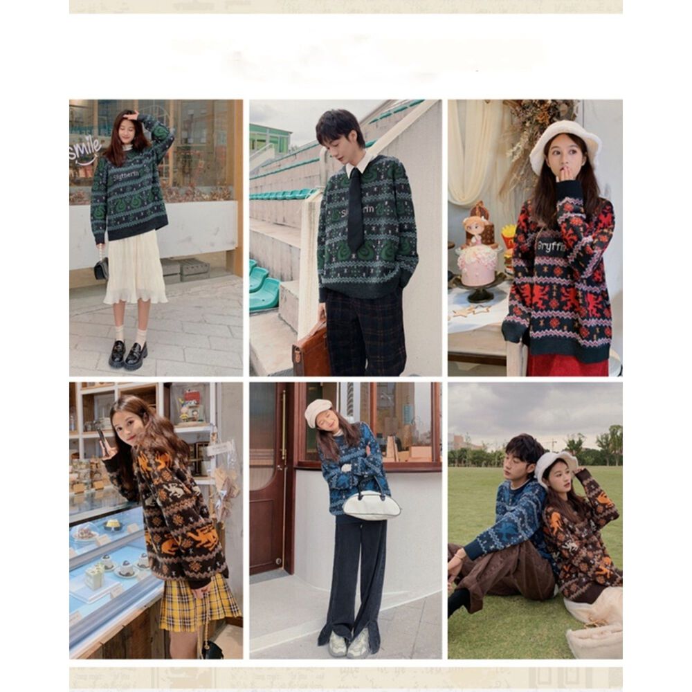 Sweater Mujer Slytherin Harry Potter Chaleco image number 13.0