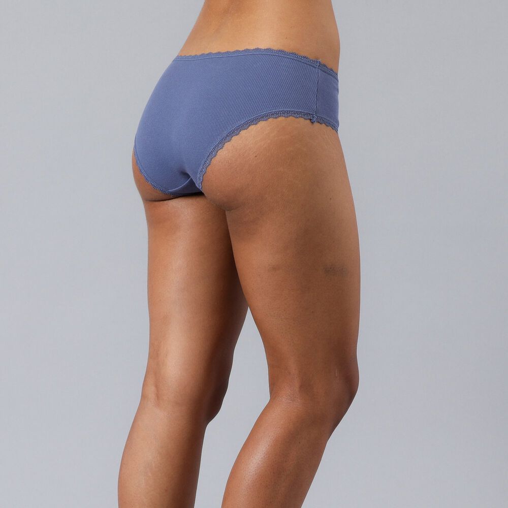 Pack 3x Pantaleta Algodon Rib Flores Mujer 25577-2 image number 6.0