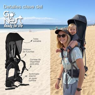 Portabeb&eacute;s De Hombros Gonest Negro