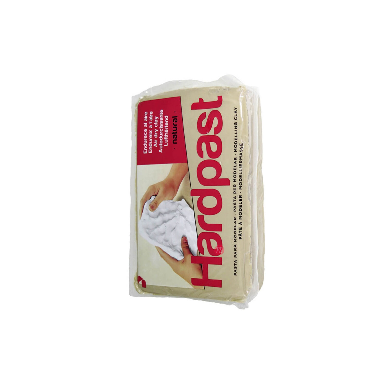 Pack 5 Bolsas Arcilla Pasta Modelar Blanca 500gr - Ps image number 1.0