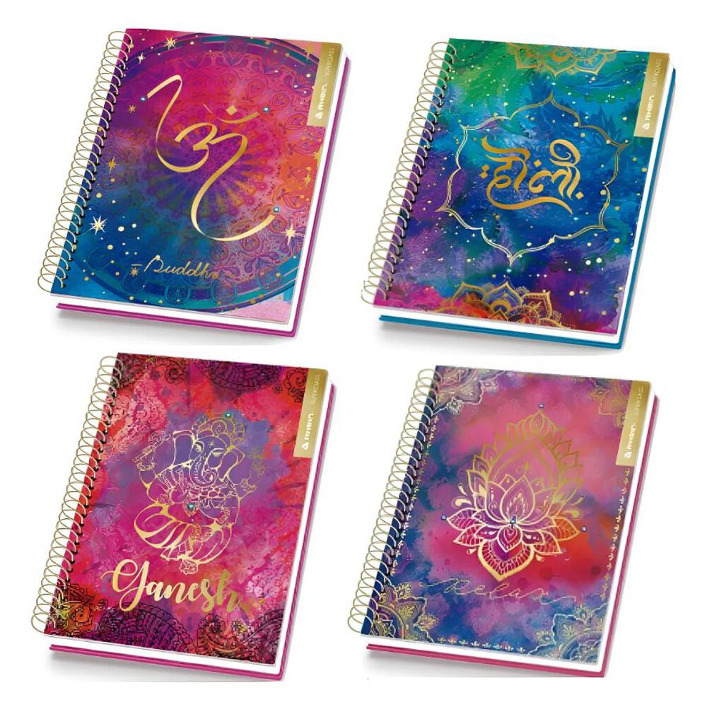 Cuaderno India 1/2 Oficio 120 Hjs Rhein image number 0.0