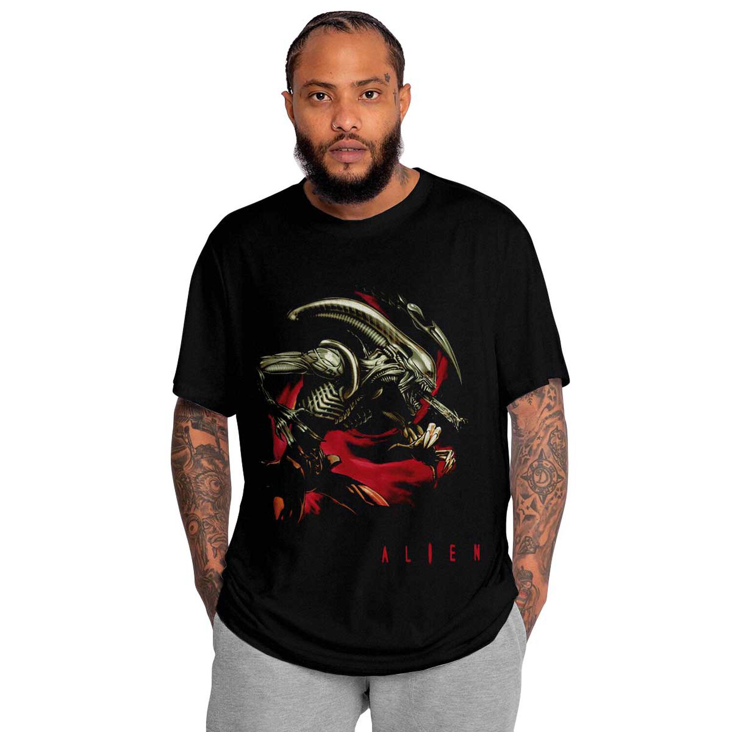 Polera Estampada Alien image number 0.0