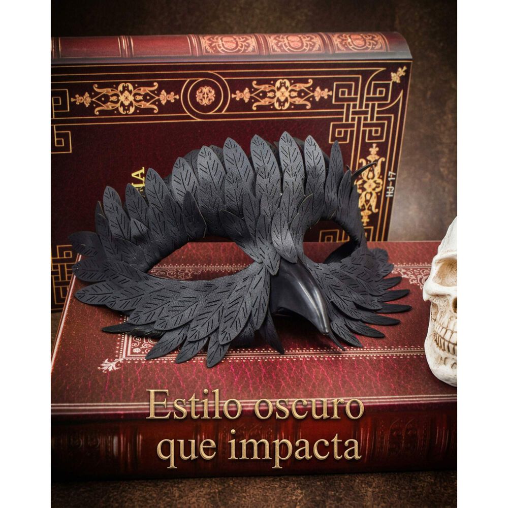 M&aacute;scara Pajaro Ave Plumas Carnaval Veneciano Para Disfraz image number 5.0