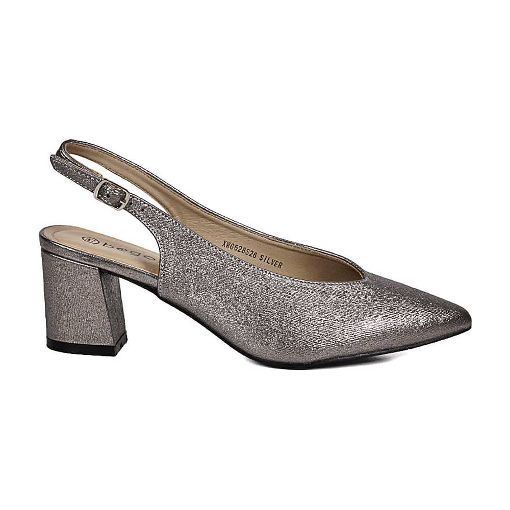 Zapato Yvonne Plateado image number 1.0